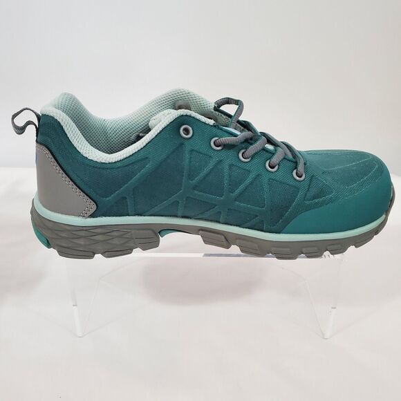 Nautilus Safety Shoes Women's 8.5 D Wide Teal Spark EH CN SR Style N1070 - Picture 6 of 16
